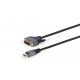 Gembird HDMI to DVI-D (Single Link) (18+1)  Premium Series cable 1,8m Black