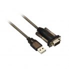 ACT AC6000 USB to Serial Converter cable 1,5m (Basic version) Black