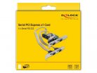 DeLock PCI Express Card to 4x Serial RS-232