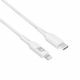 ACT AC3014 USB-C to Lightning charging/data cable 1m White