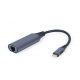 Gembird A-USB3C-LAN-01 USB Type-C Gigabit network adapter Space Grey