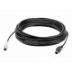 Logitech Group WW Mini-Din Cable Black