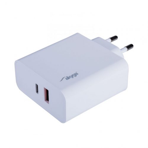 Akyga AK-CH-15 20V/3.25A 65W Quick Charge 3.0 White