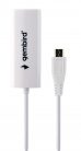 Gembird NIC-MU2-01 microUSB 2.0 LAN Adapter for mobile devices White