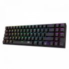 Redragon Deimos, Wired & Wireless Mechanical keyboard, RGB, brown switch Black HU