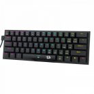 Redragon Anivia, wired mechanical keyboard,RGB, red switch Black HU