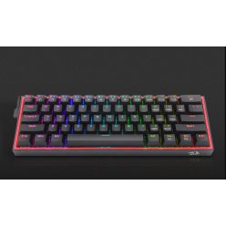   Redragon Fizz Pro black, wired&2.4G&BT Mechanical Keyboard, RGB, brown switch Black HU