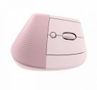 Logitech Lift Vertical Ergonomic Mouse Rose