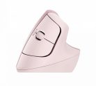 Logitech Lift Vertical Ergonomic Mouse Rose