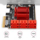 AXAGON PCES-SA6 PCIe controller 6x SATA 6G