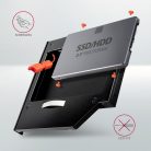 AXAGON RSS-CD12 ODD – 2,5" SATA SSD/HDD Caddy 12,7mm Black