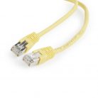 Gembird CAT5e F-UTP Patch Cable 1m Yellow