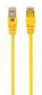 Gembird CAT5e F-UTP Patch Cable 1m Yellow