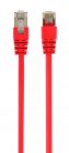 Gembird CAT5e F-UTP Patch Cable 1m Red