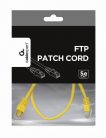 Gembird CAT5e F-UTP Patch Cable 0,5m Yellow