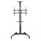 ACT AC8370 Mobile tv/monitor floor stand 37" up to 70" VESA Black