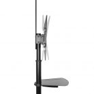 ACT AC8370 Mobile tv/monitor floor stand 37" up to 70" VESA Black