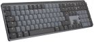 Logitech MX Mechanical Tactile Quiet Mechanical Wireless Keyboard Graphite Grey US