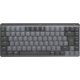 Logitech MX Mechanical Mini Tactile Quiet Mechanical Wireless Keyboard Graphite US