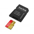 Sandisk 256GB microSDXC Class 10 U3 V30 A2 Extreme + adapterrel