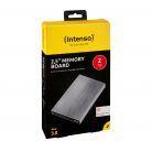 Intenso 2TB 2,5" USB3.0 Memory Board Anthracite Alu