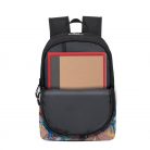 RivaCase 5420 Agora Skaters Urban Backpack Black