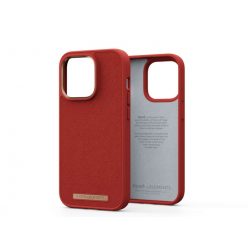 Njord Suede Comfort+ Case iPhone 14 Pro Burnt Orange