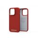 Njord Suede Comfort+ Case iPhone 14 Pro Burnt Orange