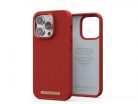 Njord Suede Comfort+ Case iPhone 14 Pro Burnt Orange