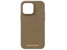 Njord Suede Comfort+ Case iPhone 14 Pro Max Camel