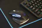 Gembird 9-Button Rechargeable Wireless RGB Gaming Mouse Black