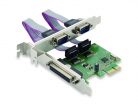 Conceptronic  SPC01G 3-Port Serial Parallel PCIe Card, Parallel x 1, Serial x 2