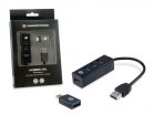 Conceptronic  4-Port USB 3.0 HUB Black