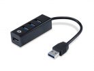 Conceptronic  4-Port USB 3.0 HUB Black