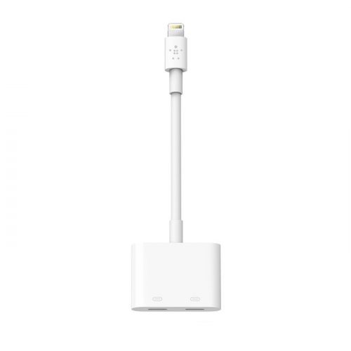 Belkin RockStar Lightning Audio + Charge White