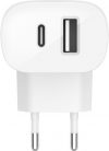 Belkin BoostCharge Dual Wall Charger with PPS 37W White