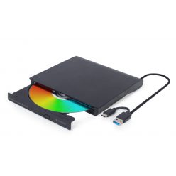 Gembird DVD-USB-03 Slim DVD-Writer Black BOX