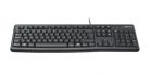 Logitech K120 USB billentyűzet Black UK