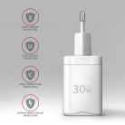 AXAGON ACU-PQ30W PD & QC Wall Charger 30W White