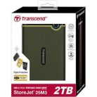 Transcend 1TB 3,5" StoreJet 25M3 USB3.1 Military Green