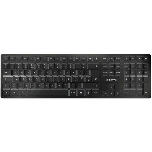 Cherry KW 9100 Slim wireless billentyűzet Black UK