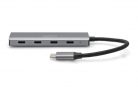 Digitus DA-70246 USB-C 3.1 4-Port Aluminum