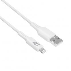   ACT AC3012 USB 2.0 charging/data cable A male - Lightning male 2m MFI certified White