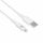 ACT AC3012 USB 2.0 charging/data cable A male - Lightning male 2m MFI certified White