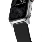 Nomad Active Strap Pro Black, silver - Apple Watch Ultra 49mm 8/7 45mm/6/SE/5/4 44mm/3/2/1 42mm