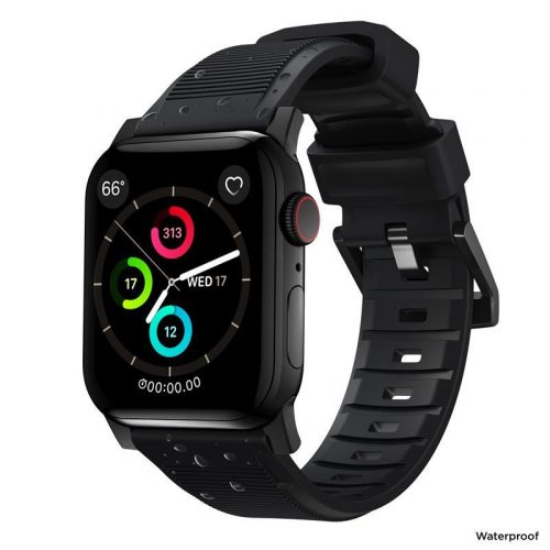 Nomad Rugged Strap, black hardware - Apple Watch Ultra 49mm 8/7 45mm/6/SE/5/4 44mm/3/2/1 42mm