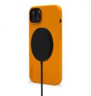 Decoded Silicone BackCover, apricot - iPhone 14 Plus