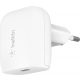 Belkin 20W Boost Charge USB-C PD Wall Charger White