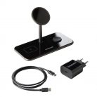 Intenso MB13 3in1 Magnetic Wireless Charger Black