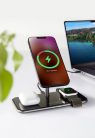 Intenso MB13 3in1 Magnetic Wireless Charger Black